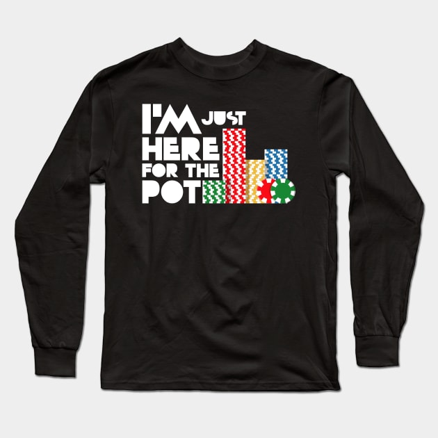 For the Poker Table I Go All In I Liars Poker Cards I Jiker Long Sleeve T-Shirt by schmomsen